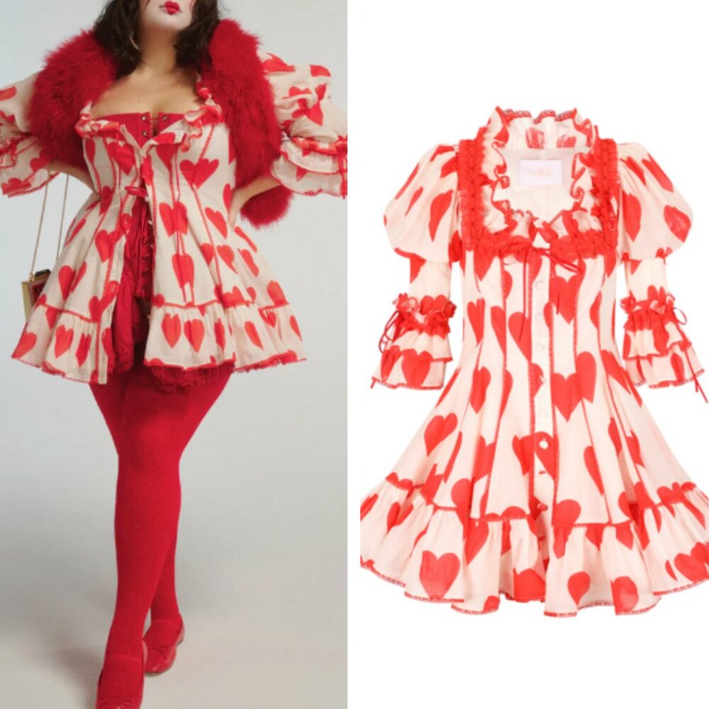 Selkie The Queen Of Hearts Libertine Blouse Small